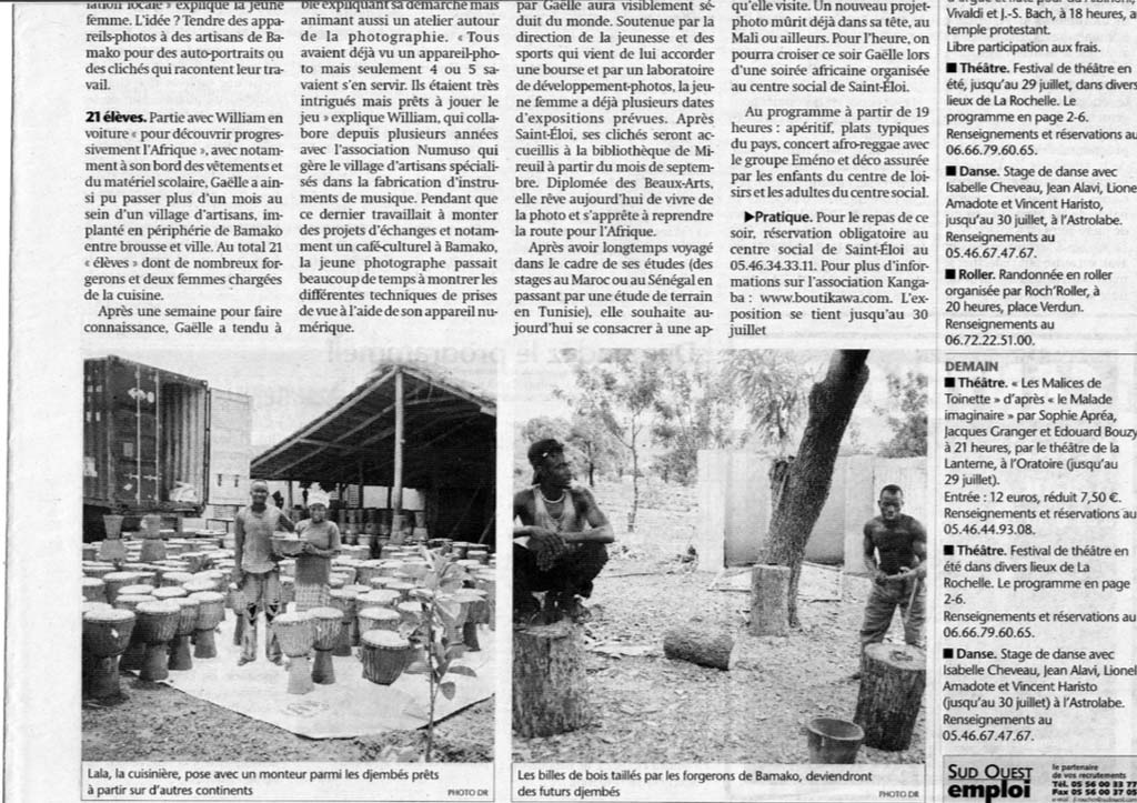Exposition photo sur le Mali